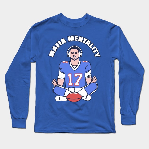 Mafia Mentality Long Sleeve T-Shirt by Carl Cordes